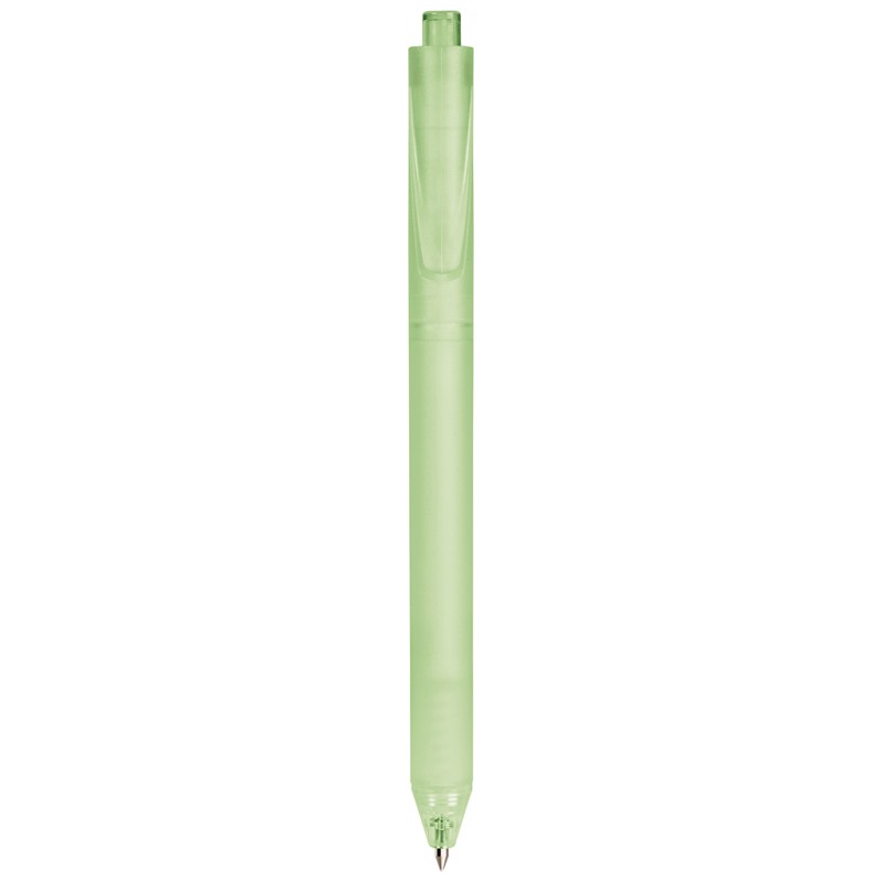 Penna a sfera in rpet verde acido personalizzata B11256VA