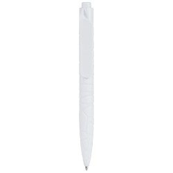 Penna a sfera in carbonato di calcio bianca personalizzata B11257B