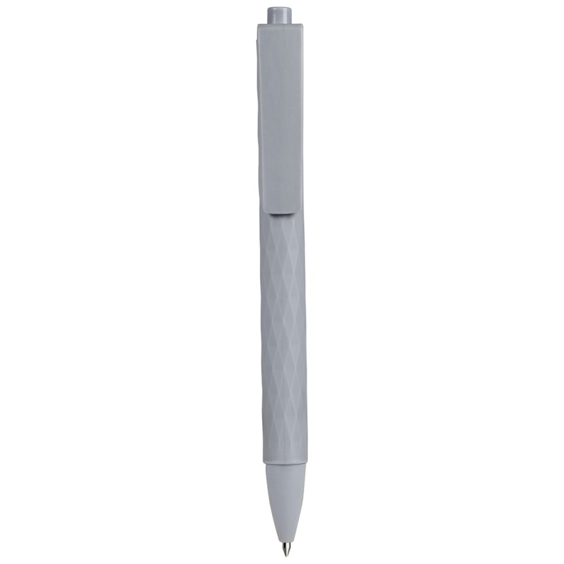 Penna a sfera in carbonato di calcio grigia personalizzata B11258GR