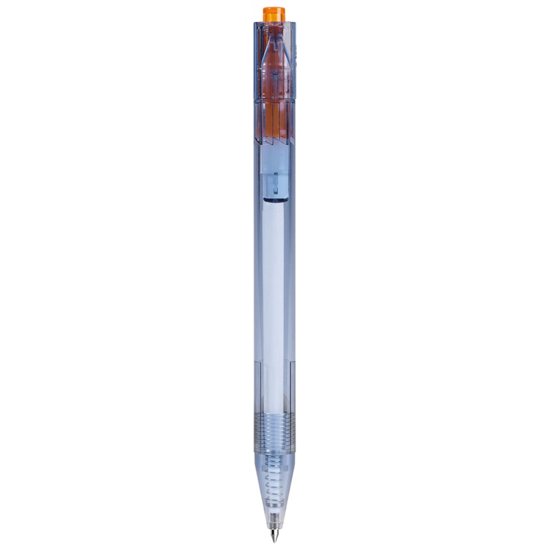 Penna a sfera in rpet arancione personalizzata B11260A