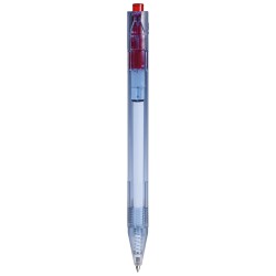 Penna a sfera in rpet rossa personalizzata B11260R