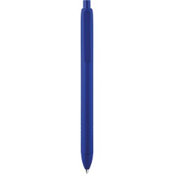 Penna a sfera biodegradabile e compostabile in pla blu royal personalizzata B11263BL