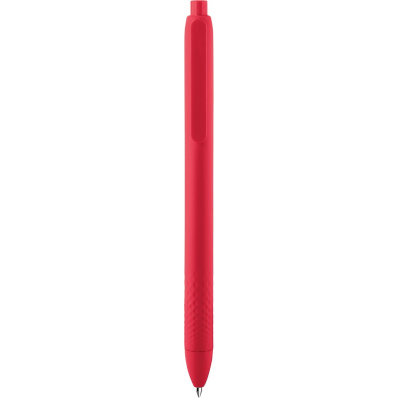 Penna a sfera biodegradabile e compostabile in pla rossa personalizzata B11263R