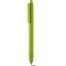 Penna a sfera biodegradabile e compostabile in pla verde acido personalizzata B11263VA
