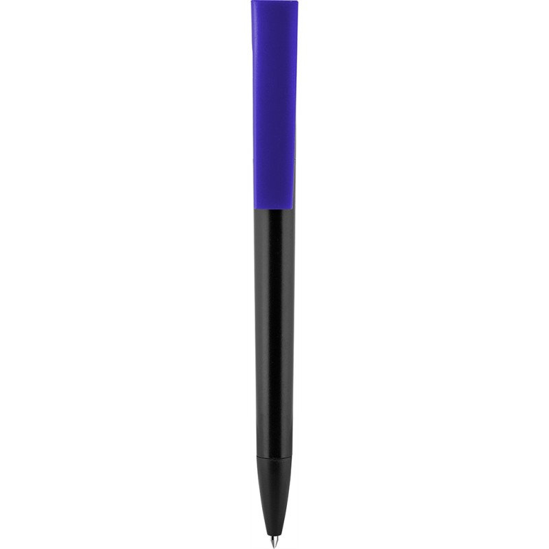 Penna a sfera in plastica riciclata blu royal personalizzata B11264BL