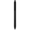 Penna a sfera in plastica riciclata nera personalizzata B11265N