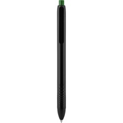 Penna a sfera in plastica riciclata verde personalizzata B11265V
