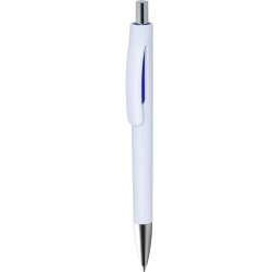 Penna a sfera in plastica blu royal personalizzata B11270BL
