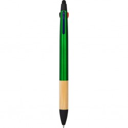Penna a sfera verde personalizzata B11280V