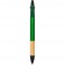 Penna a sfera verde personalizzata B11280V