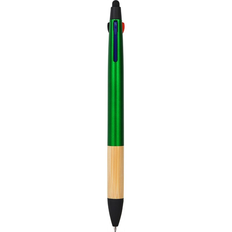 Penna a sfera verde personalizzata B11280V