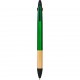Penna a sfera verde personalizzata B11280V