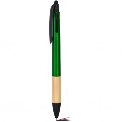 Penna a sfera verde personalizzata B11280V