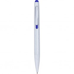 Penna a sfera cancellabile in plastica abs riciclata blu royal personalizzata B11283BL Penna a sfera cancellabile in plastica abs riciclata blu royal personalizzata B11283BL