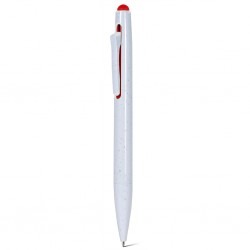 Penna a sfera cancellabile in plastica abs riciclata rossa personalizzata B11283R Penna a sfera cancellabile in plastica abs riciclata rossa personalizzata B11283R
