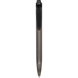 Penna a sfera in plastica pc riciclata nera personalizzata B11284N
