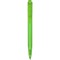 Penna a sfera in plastica pc riciclata verde acido personalizzata B11284VA