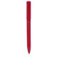 Penna a sfera in paglia di grano rossa personalizzata B11286R