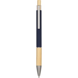 Penna a sfera in alluminio blu navy personalizzata B11288NY