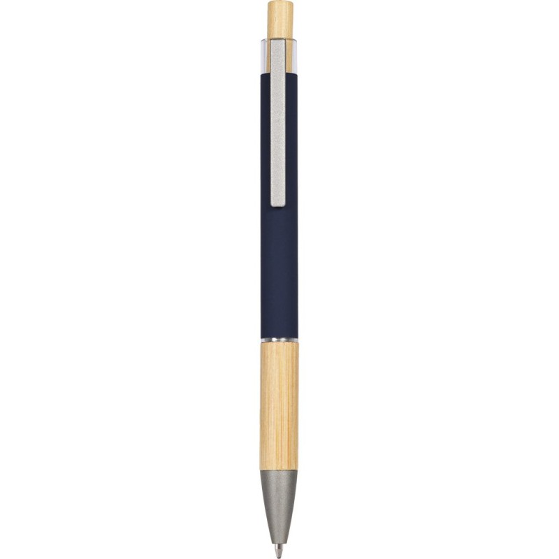 Penna a sfera in alluminio blu navy personalizzata B11288NY