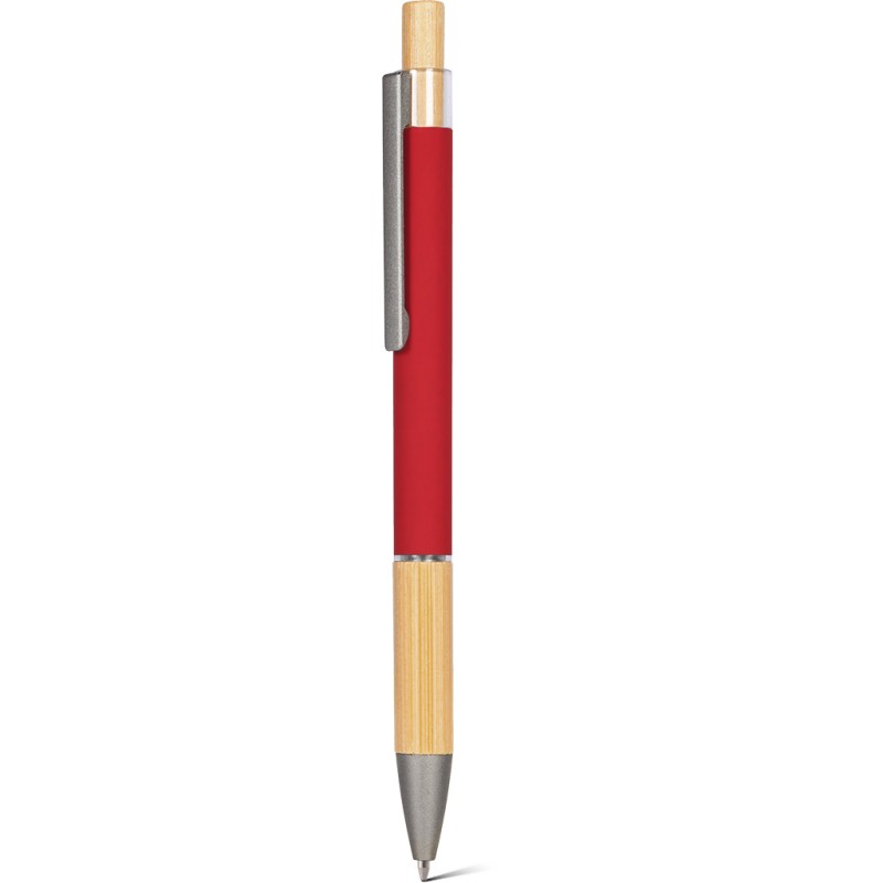 Penna a sfera in alluminio rossa personalizzata B11288R