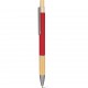 Penna a sfera in alluminio rossa personalizzata B11288R