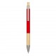 Penna a sfera in alluminio rossa personalizzata B11288R