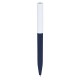 Penna a sfera in plastica abs riciclata blu navy personalizzata B11289NY