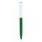 Penna a sfera in plastica abs riciclata verde personalizzata B11289V