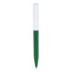 Penna a sfera in plastica abs riciclata verde personalizzata B11289V