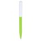 Penna a sfera in plastica abs riciclata verde acido personalizzata B11289VA