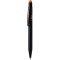 Penna a sfera soft touch in alluminio con touch screen arancione personalizzata B11291A