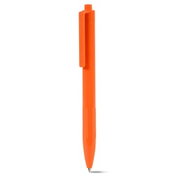 Penna a sfera in plastica riciclata arancione personalizzata B11292A
