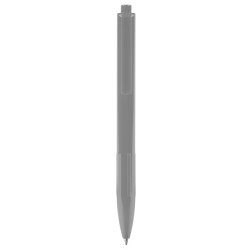 Penna a sfera in plastica riciclata grigia personalizzata B11292GR