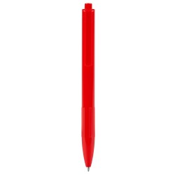 Penna a sfera in plastica riciclata rossa personalizzata B11292R