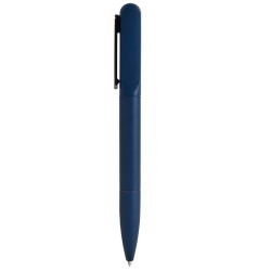 Penna a sfera con luce led in plastica e metallo blu navy personalizzata B11293NY Penna a sfera con luce led in plastica e metallo blu navy personalizzata B11293NY