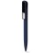Penna a sfera in alluminio riciclato soft touch blu navy personalizzata B11294NY