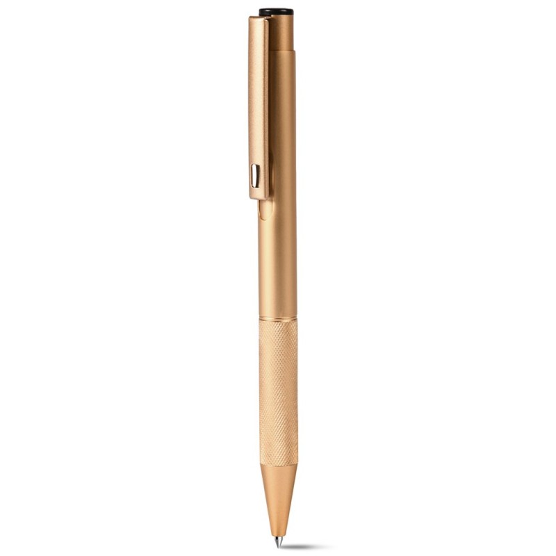 Penna a sfera in alluminio dorato personalizzata B11295DO