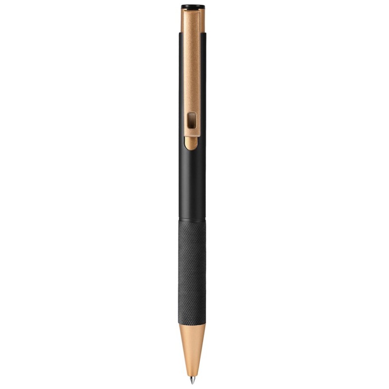 Penna a sfera in alluminio nera personalizzata B11295N