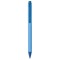 Penna con inchiostro gel in plastica soft touch blu sky personalizzata B11299SK