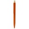 Penna a sfera con refill blu in paglia di grano arancione personalizzata B11301A