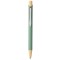Penna a sfera in alluminio soft touch colori pastello verde salvia personalizzata B11305SA
