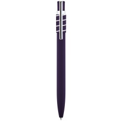 Penna a sfera in metallo ed alluminio con antistress fidget spinner blu navy personalizzata B11307NY