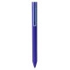 Penna a sfera in plastica soft touch blu royal personalizzata B11308BL