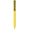 Penna a sfera in plastica soft touch gialla personalizzata B11308G
