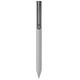 Penna a sfera in plastica soft touch grigia personalizzata B11308GR