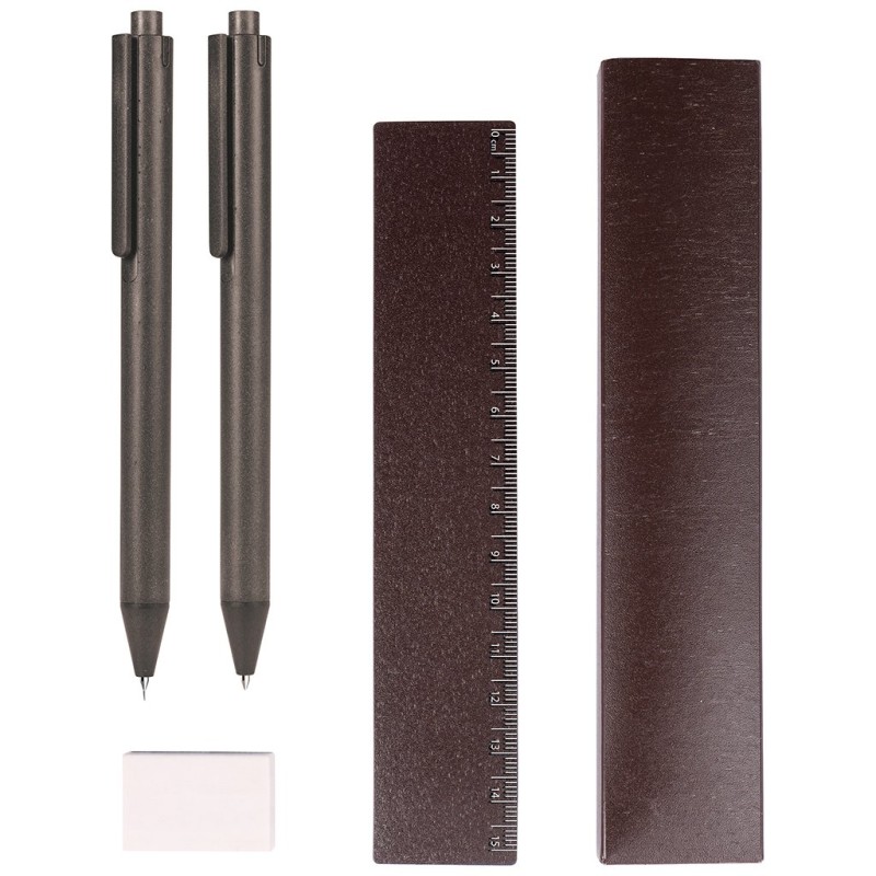 Set cancelleria al caff personalizzato B11836