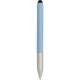 Mini penna a sfera con touch screen in metallo blu sky personalizzata B11161SK