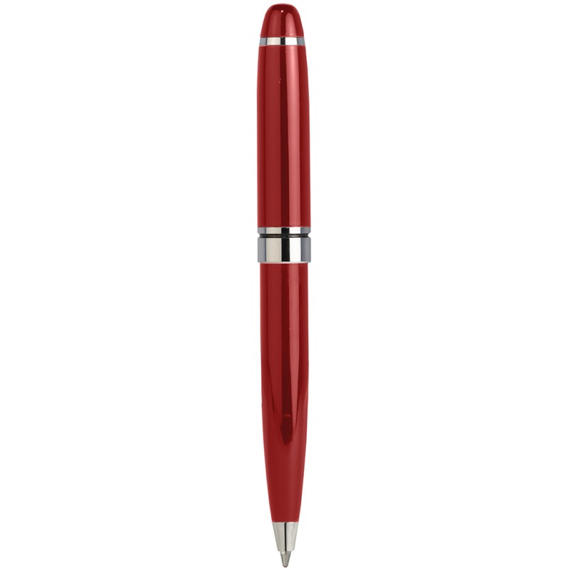 Mini penna a sfera in metallo rossa personalizzata B11041R