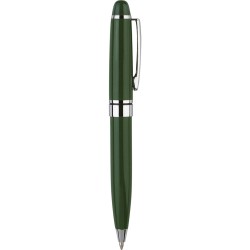 Mini penna a sfera in metallo verde personalizzata B11041V